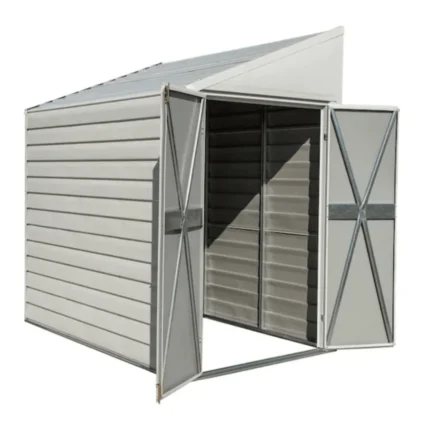 lansaro llc lansaro 4x7 yardsaver galvanized steel storage shed 02 20260407191507 36abbba3.webp