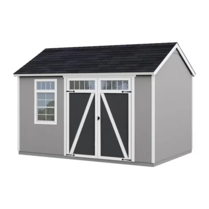 lansaro llc lansaro heartland coronado 12x8ft gable style wood outdoor storage shed with w 01 20260407191555 06b5f0a9.webp