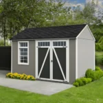 lansaro llc lansaro heartland coronado 12x8ft gable style wood outdoor storage shed with w 02 20260407191555 ae9aa94a.webp