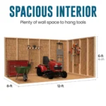 lansaro llc lansaro heartland coronado 12x8ft gable style wood outdoor storage shed with w 03 20260407191556 d18f1f05.webp