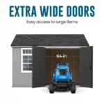 lansaro llc lansaro heartland coronado 12x8ft gable style wood outdoor storage shed with w 05 20260407191557 9c3f6f52.webp