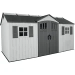 lansaro llc lansaro lifetime 15x8 dual entry outdoor storage shed gray 01 20260407191616 1fd94045.webp