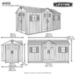 lansaro llc lansaro lifetime 15x8 dual entry outdoor storage shed gray 10 20260407191621 ad58e604.webp