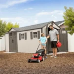 lansaro llc lansaro lifetime 8x17 outdoor storage shed dual entry tan 09 20260407191629 556e9168.webp