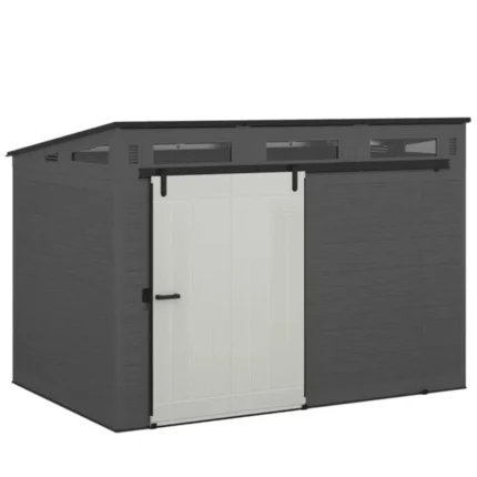 lansaro llc lansaro modernist 10x7 barn door storage shed suncast 01 20260407191700 e39a4734.webp