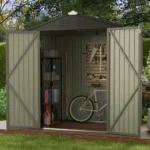 lansaro llc lansaro patiowell 10ft x 12ft upgrade metal storage shed 119sqft 03 20260407191514 7d238333.webp