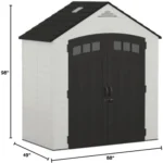 lansaro llc lansaro suncast vista 7ft 4ft resin modern storage shed floor kit 07 20260407191806 b7287d30.webp
