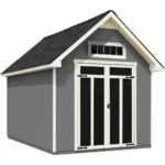 lansaro llc lansaro tribeca 10x12 wood storage shed with floor 01 20260407191809 7550fd31.webp