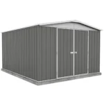 lansaro llc lansaro veikous outdoor metal storage shed gray 01 20260407191444 4279610e.webp