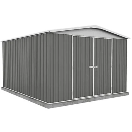 lansaro llc lansaro veikous outdoor metal storage shed gray 01 20260407191444 4279610e.webp